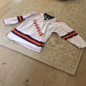 Official Clemson Ice Hockey Jersey. Large.